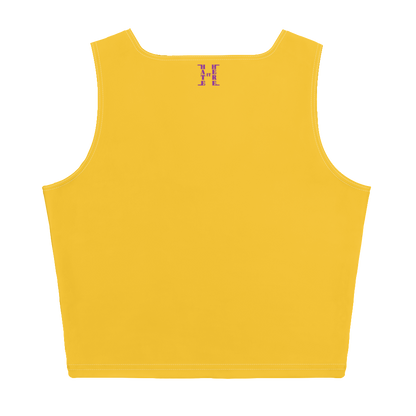 Dying Hearts / HiH H - Crop Top - Yellow