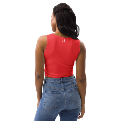 Dying Hearts / HiH H - Crop Top - Red