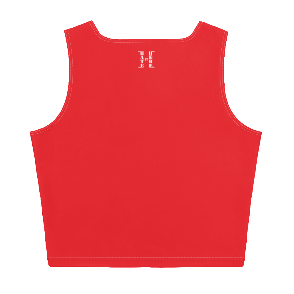 Dying Hearts / HiH H - Crop Top - Red