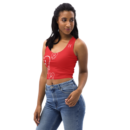 Dying Hearts / HiH H - Crop Top - Red