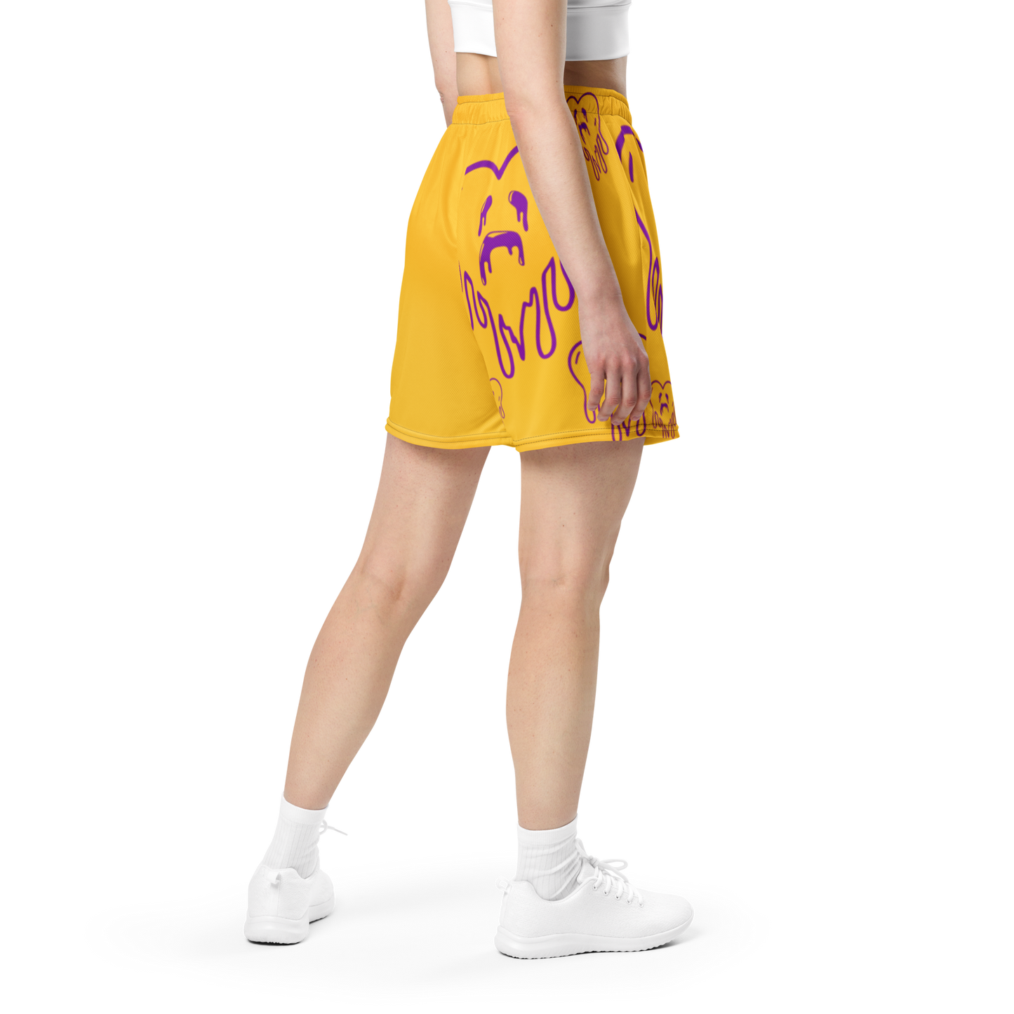 Dying Hearts / HiH H - Mesh Shorts - Yellow