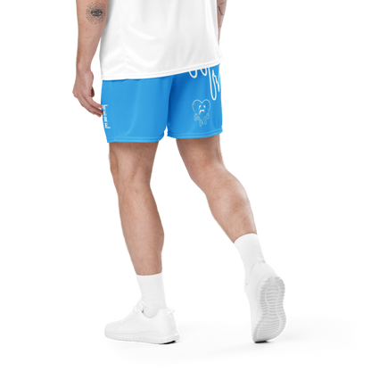 Dying Hearts / HiH H - Mesh Shorts - Blue