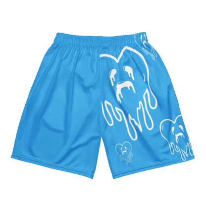 Dying Hearts / HiH H - Mesh Shorts - Blue