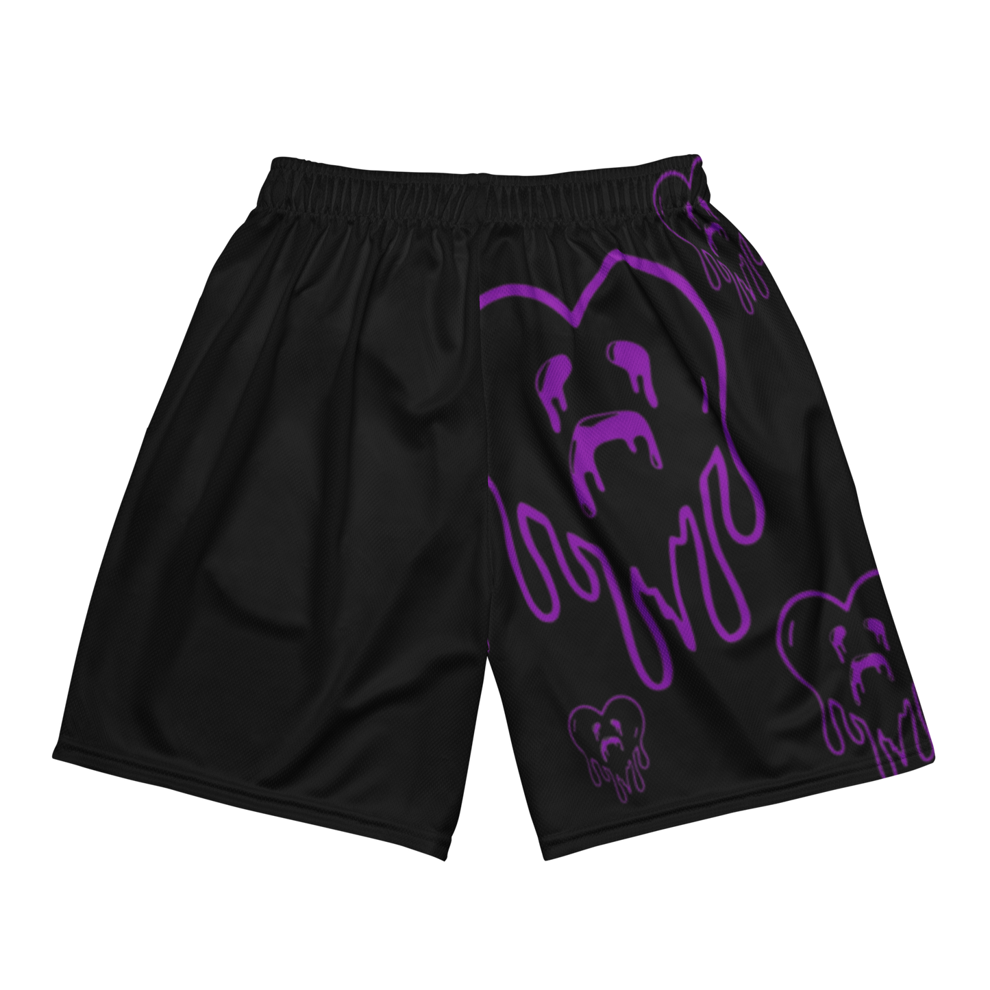 Dying Hearts / HiH H - Mesh Shorts - Black