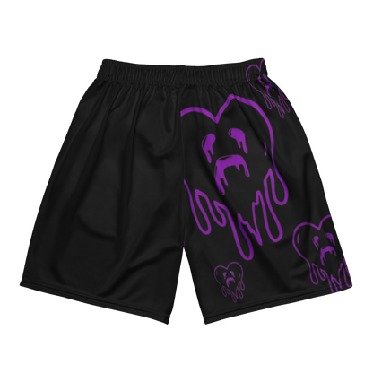 Dying Hearts / HiH H - Mesh Shorts - Black