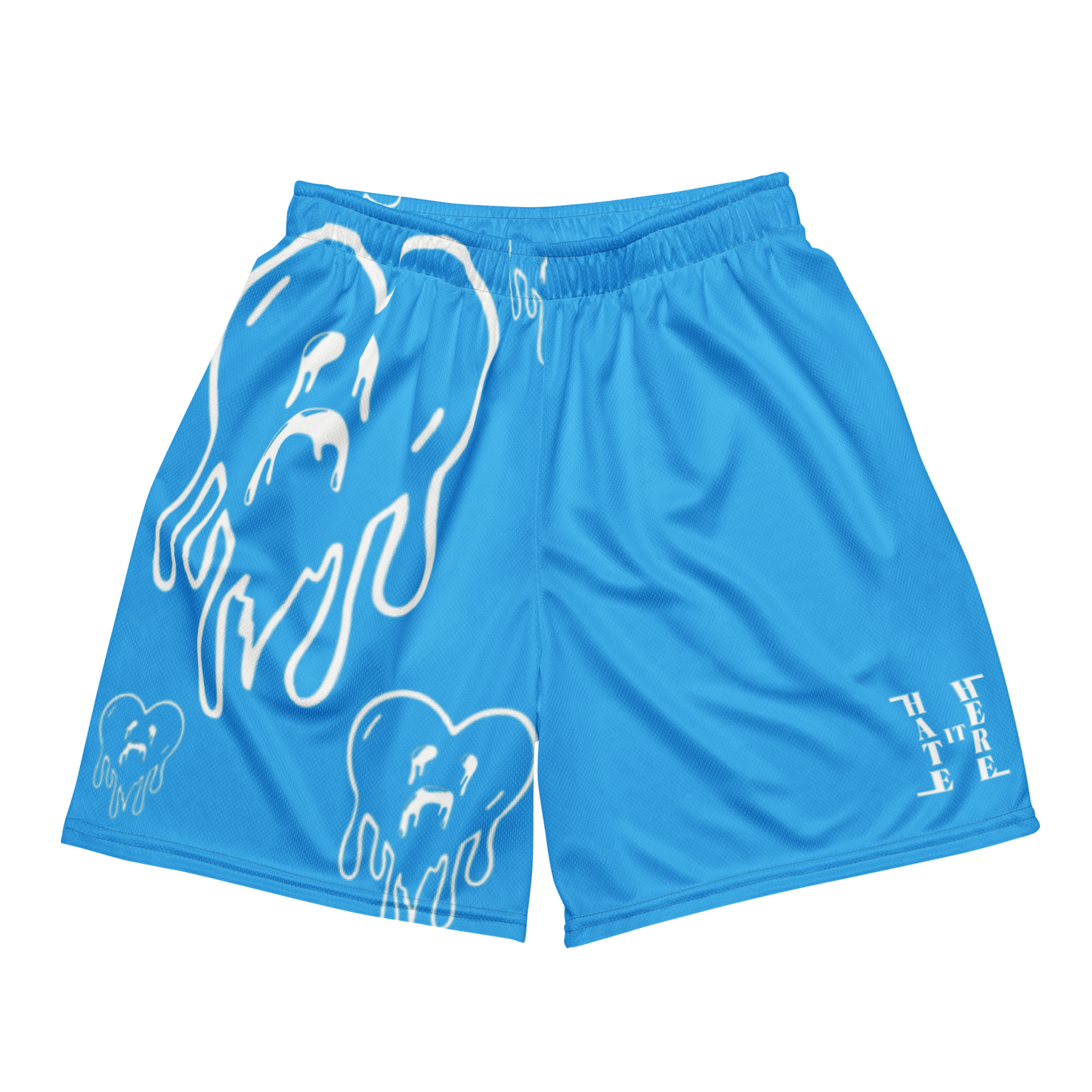 Dying Hearts / HiH H - Mesh Shorts - Blue