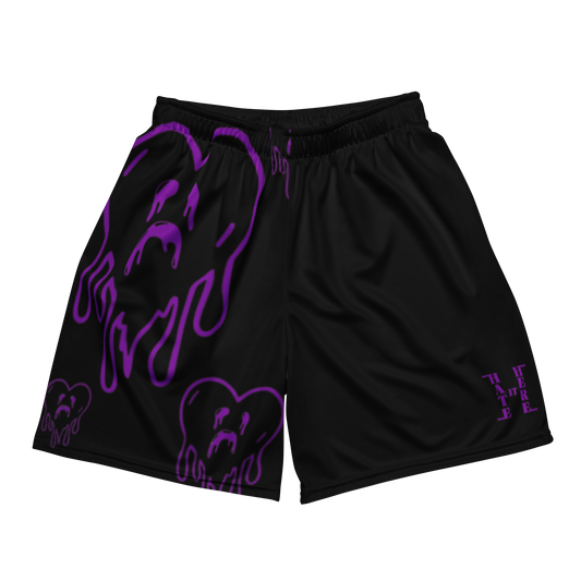 Dying Hearts / HiH H - Mesh Shorts - Black