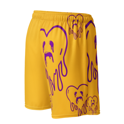 Dying Hearts / HiH H - Mesh Shorts - Yellow