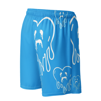 Dying Hearts / HiH H - Mesh Shorts - Blue