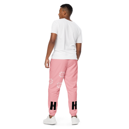 Floral / HiH H - Pink Track Pants