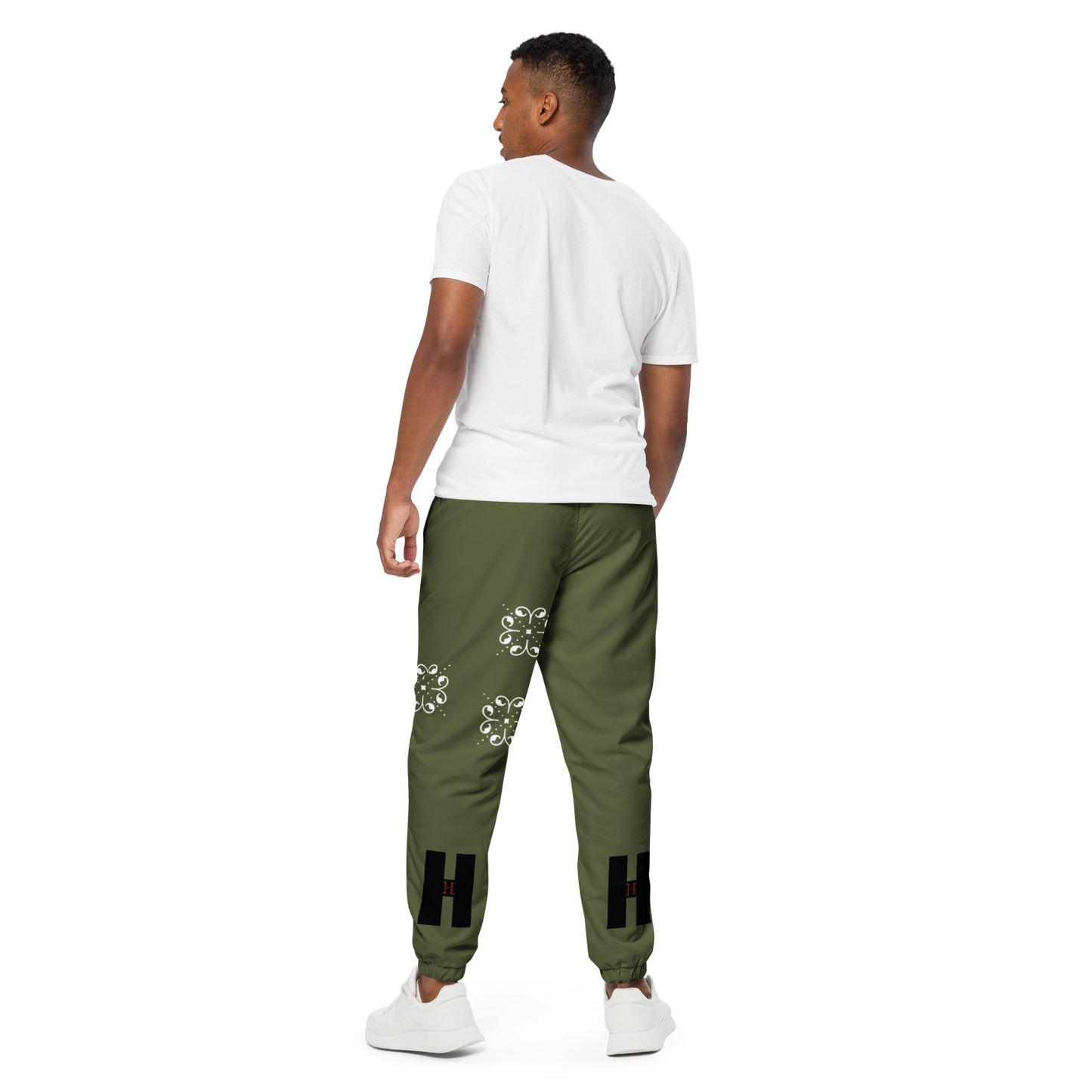 Floral / HiH H - Green Track Pants