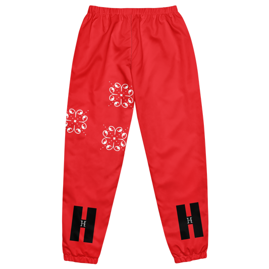 Floral / HiH H - Red Track Pants