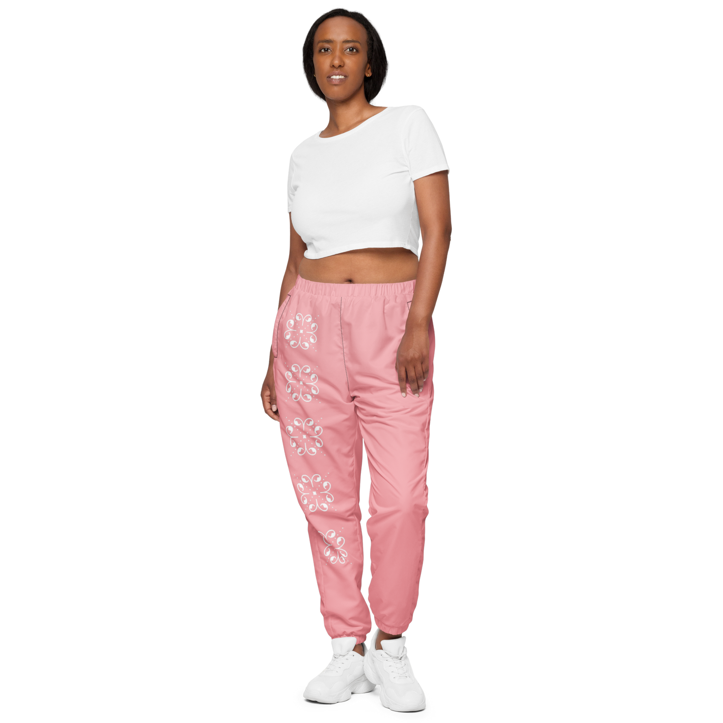 Floral / HiH H - Pink Track Pants