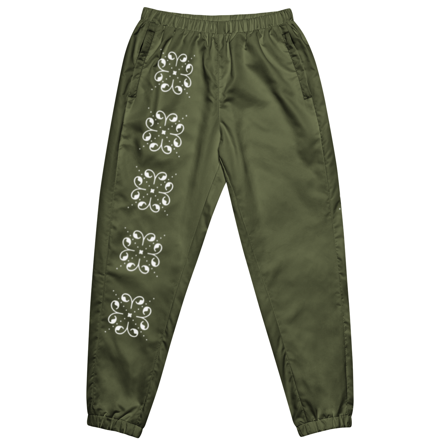 Floral / HiH H - Green Track Pants