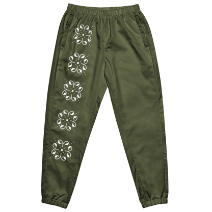 Floral / HiH H - Green Track Pants