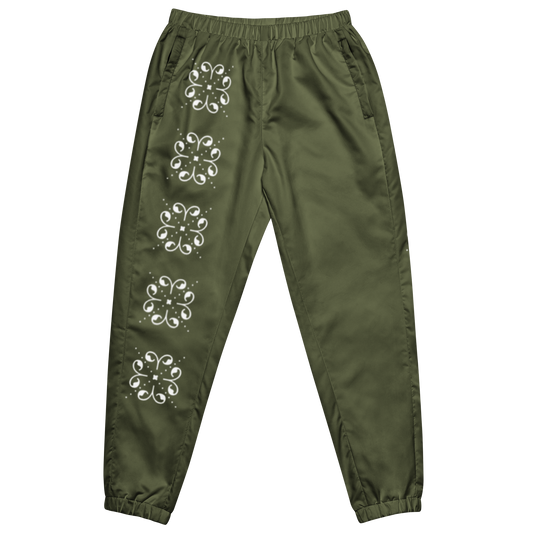 Floral / HiH H - Green Track Pants