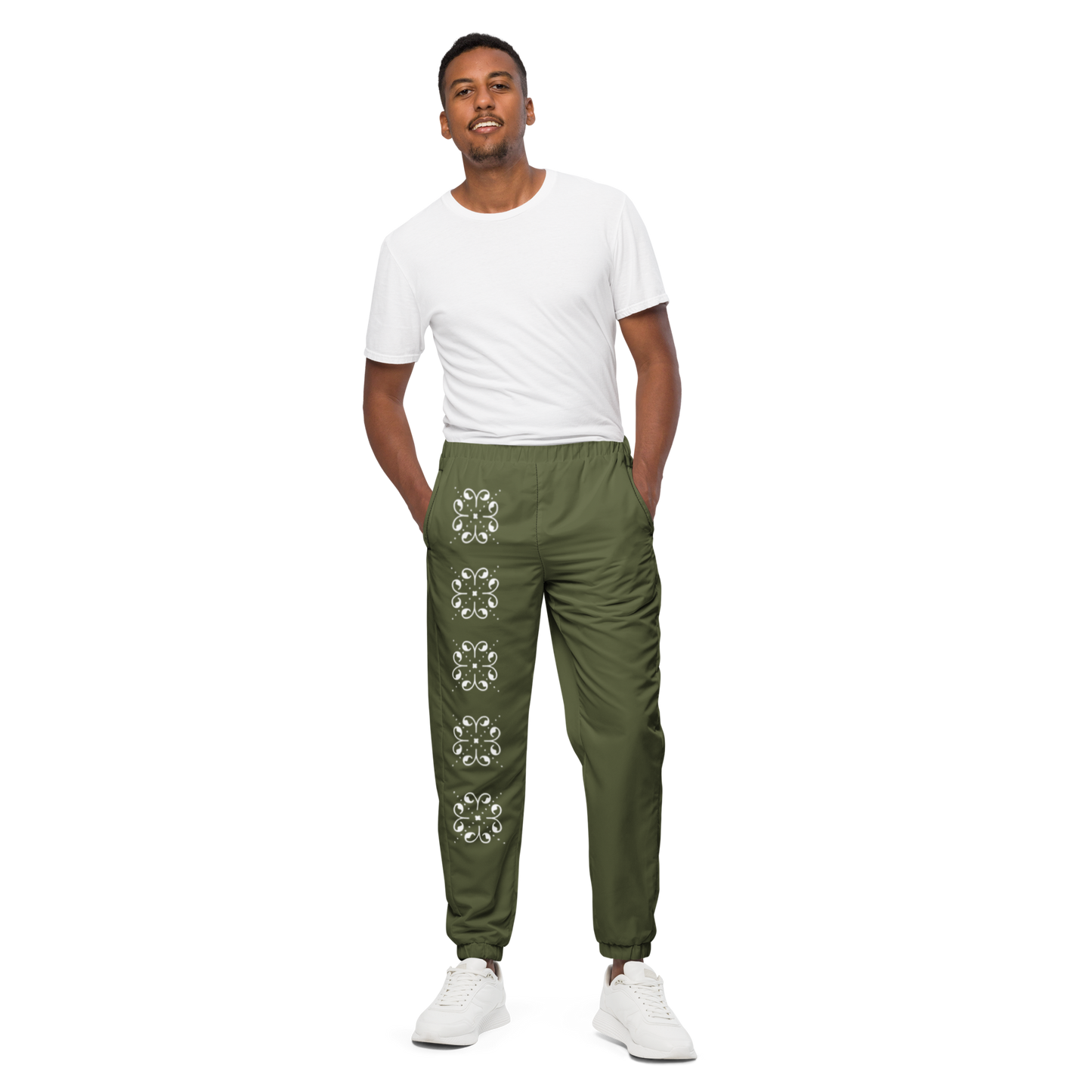 Floral / HiH H - Green Track Pants