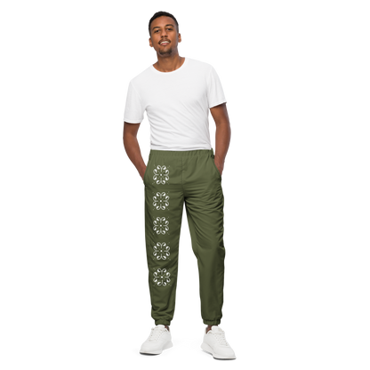 Floral / HiH H - Green Track Pants