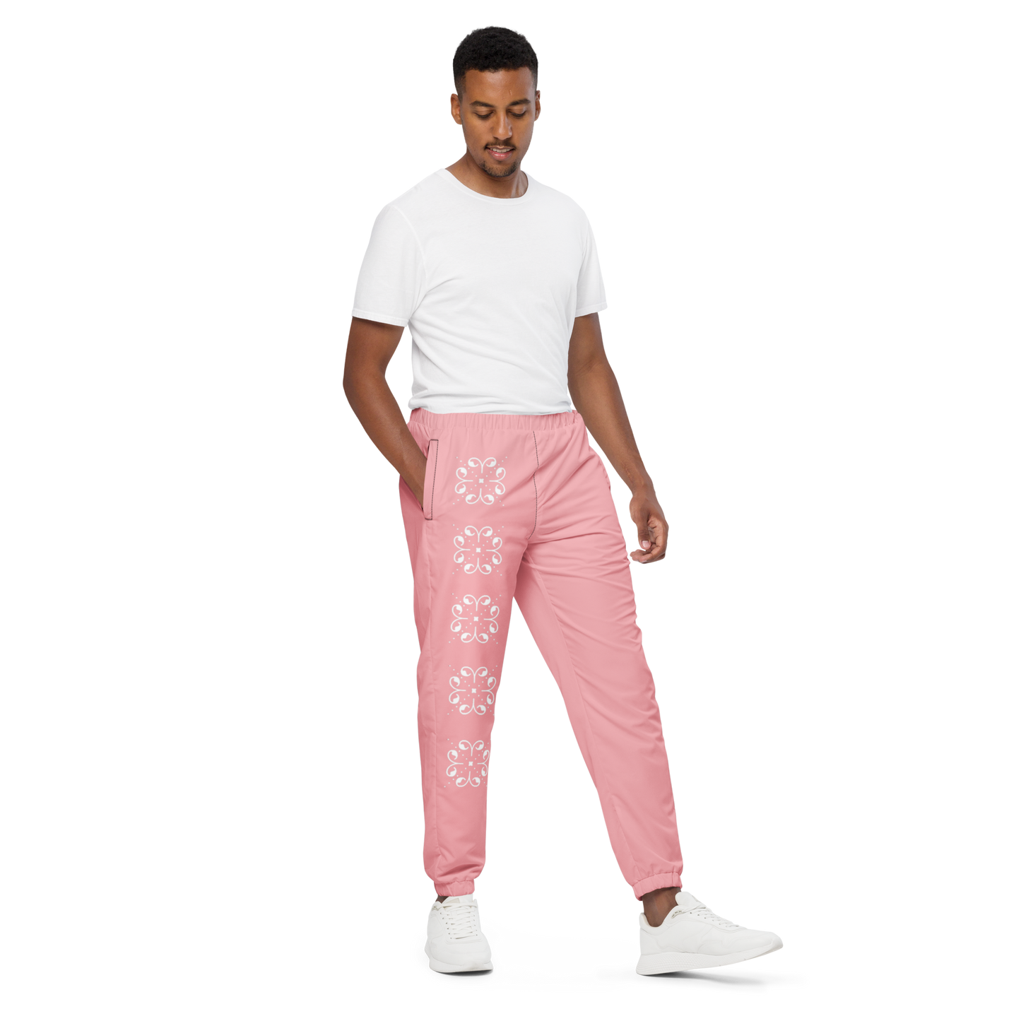 Floral / HiH H - Pink Track Pants