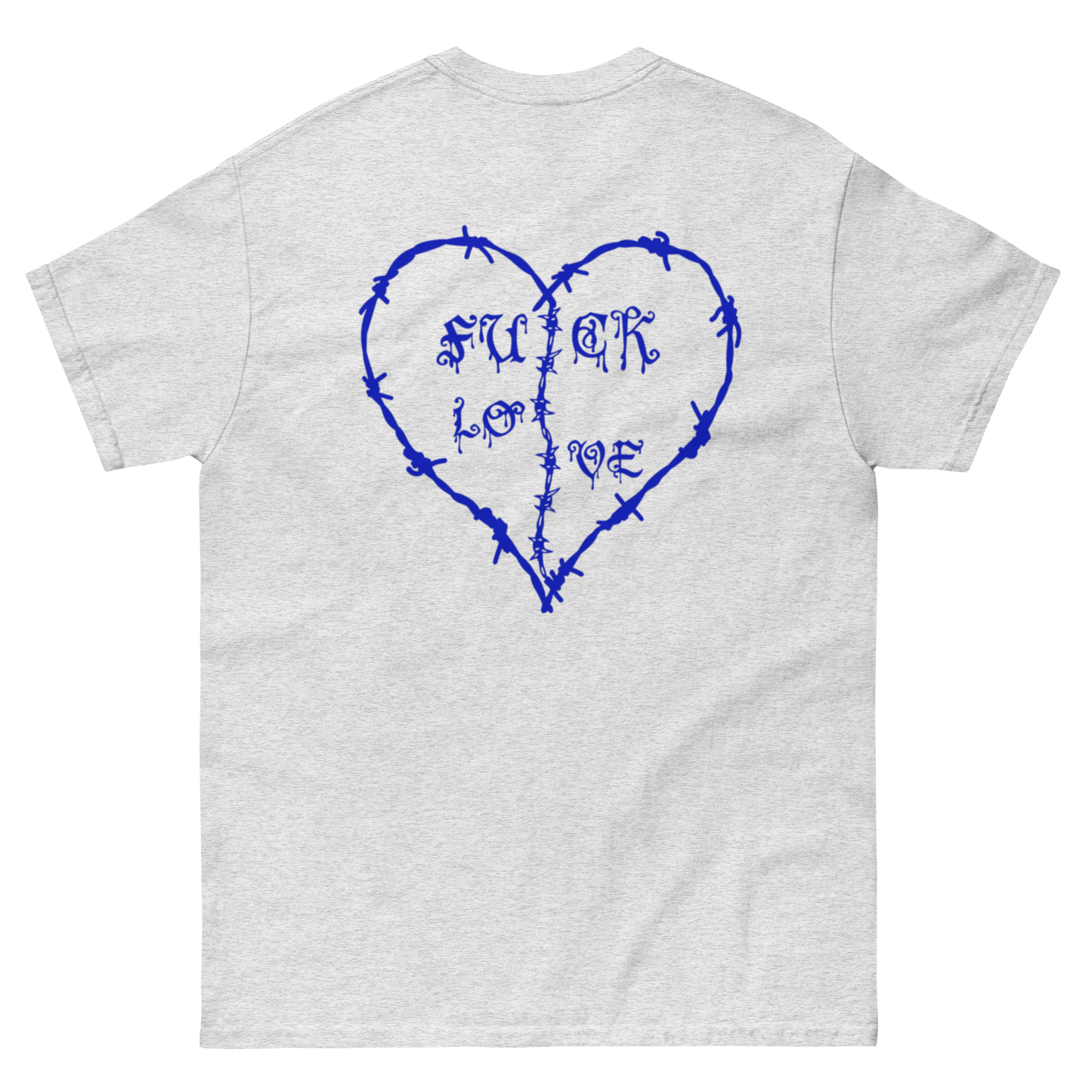 Blue HiH H / F*ck Love - T Shirt