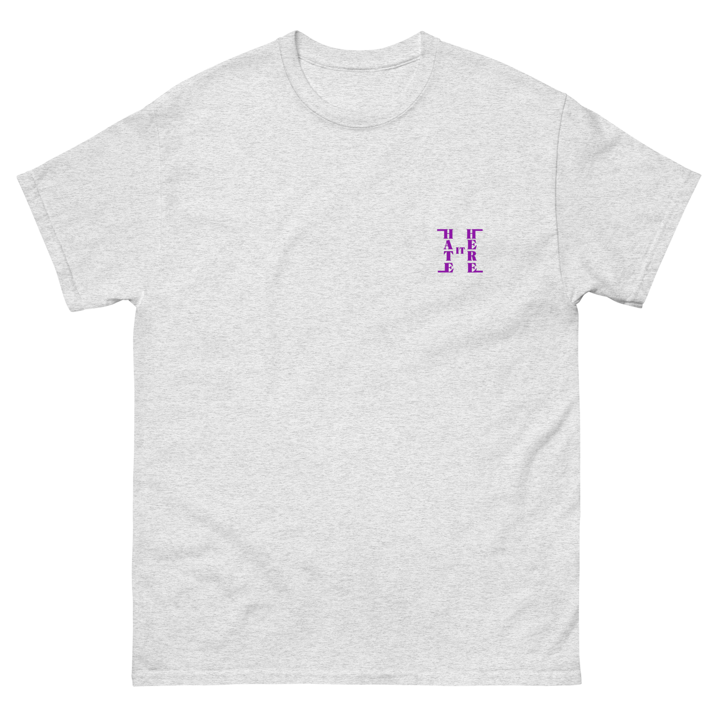 Purple HiH H / F*ck Love - T Shirt