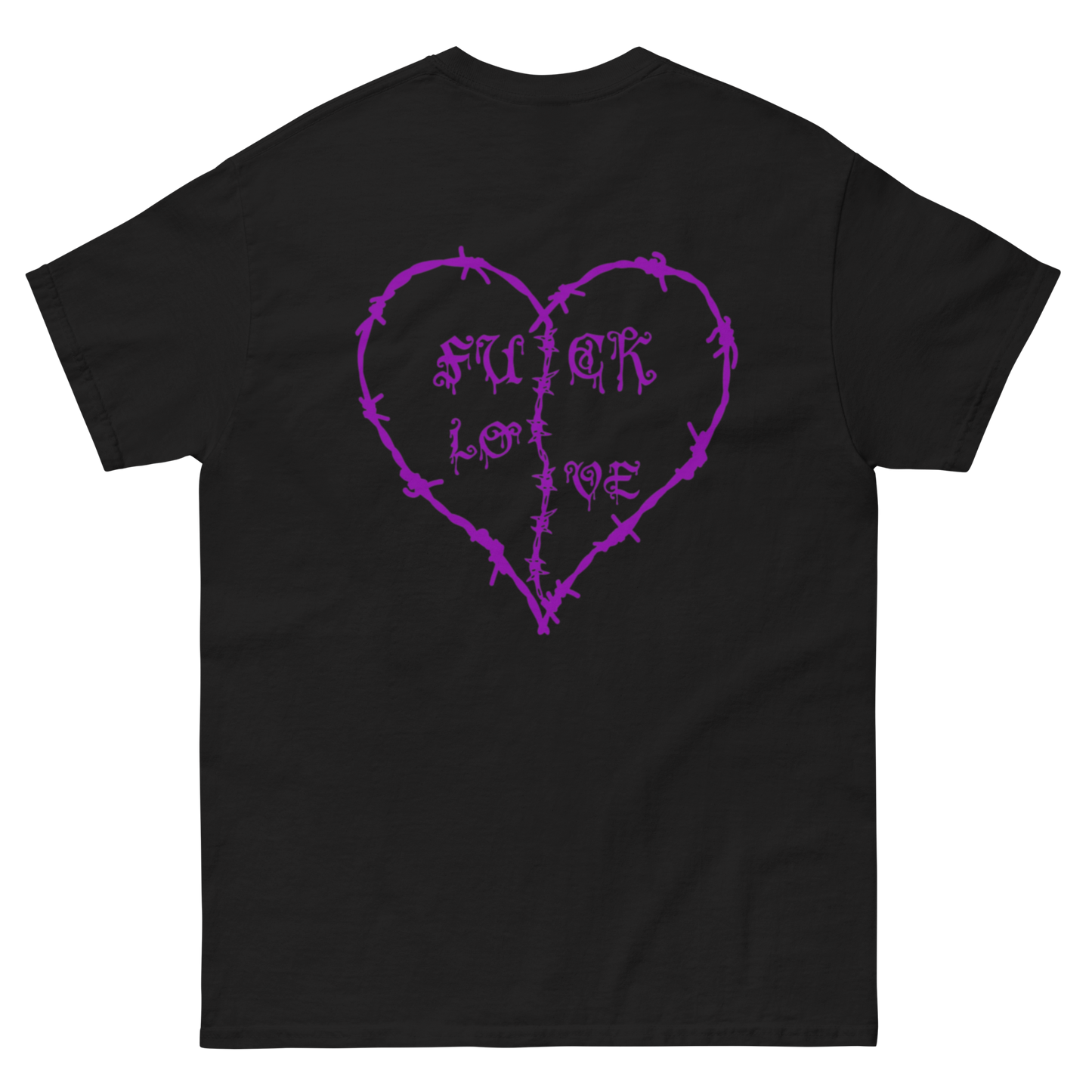 Purple HiH H / F*ck Love - T Shirt