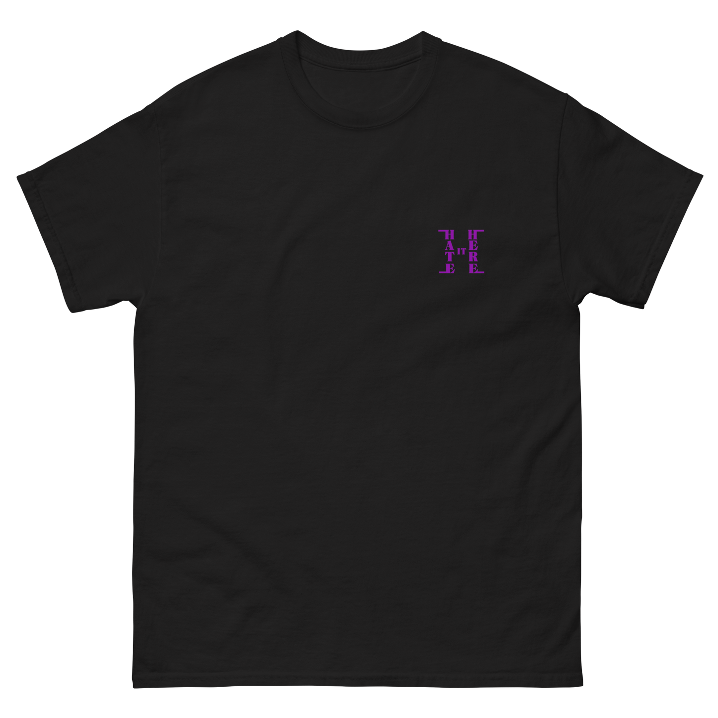 Purple HiH H / F*ck Love - T Shirt