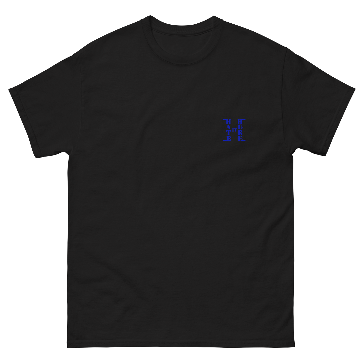 Blue HiH H / F*ck Love - T Shirt