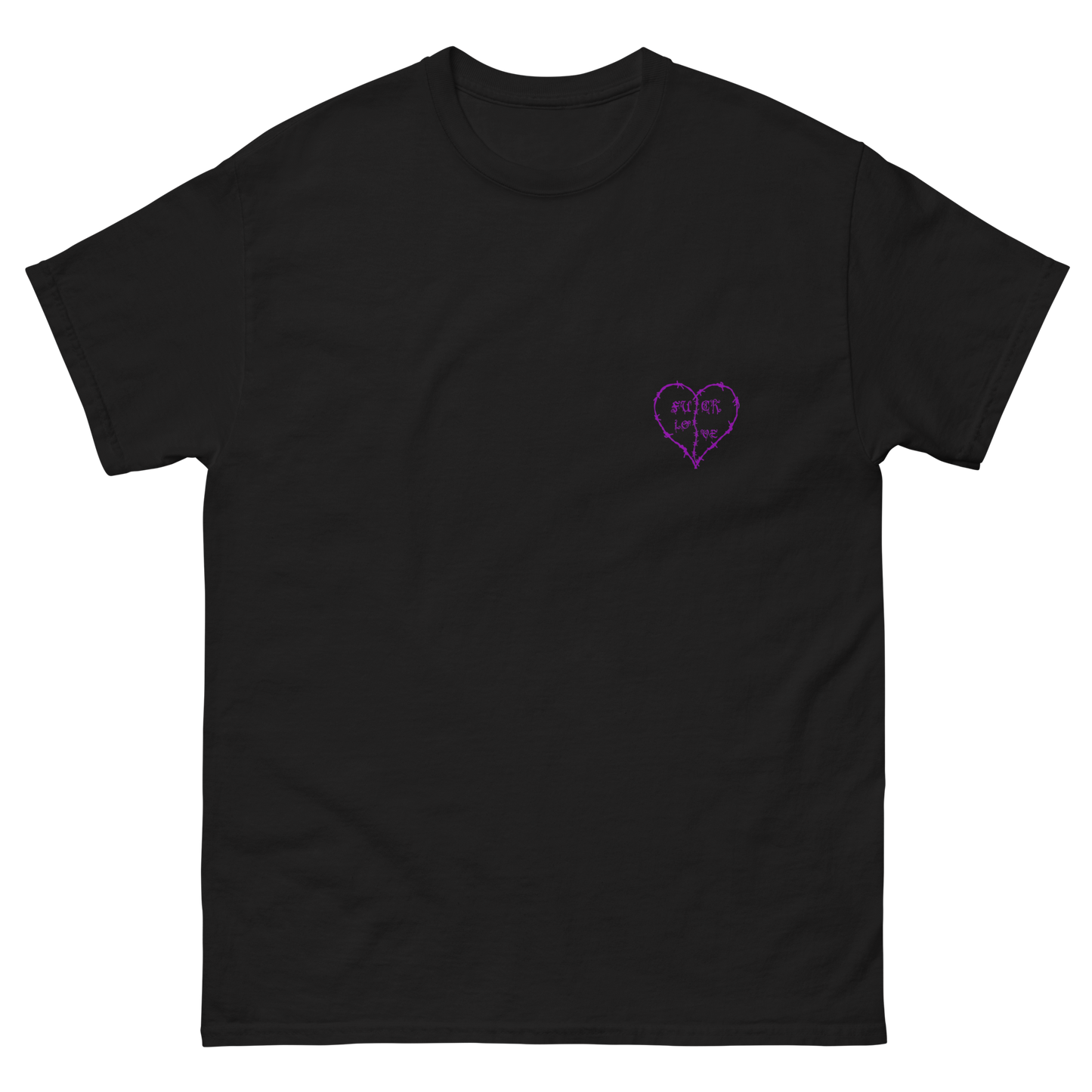 Purple F*ck Love - T Shirt