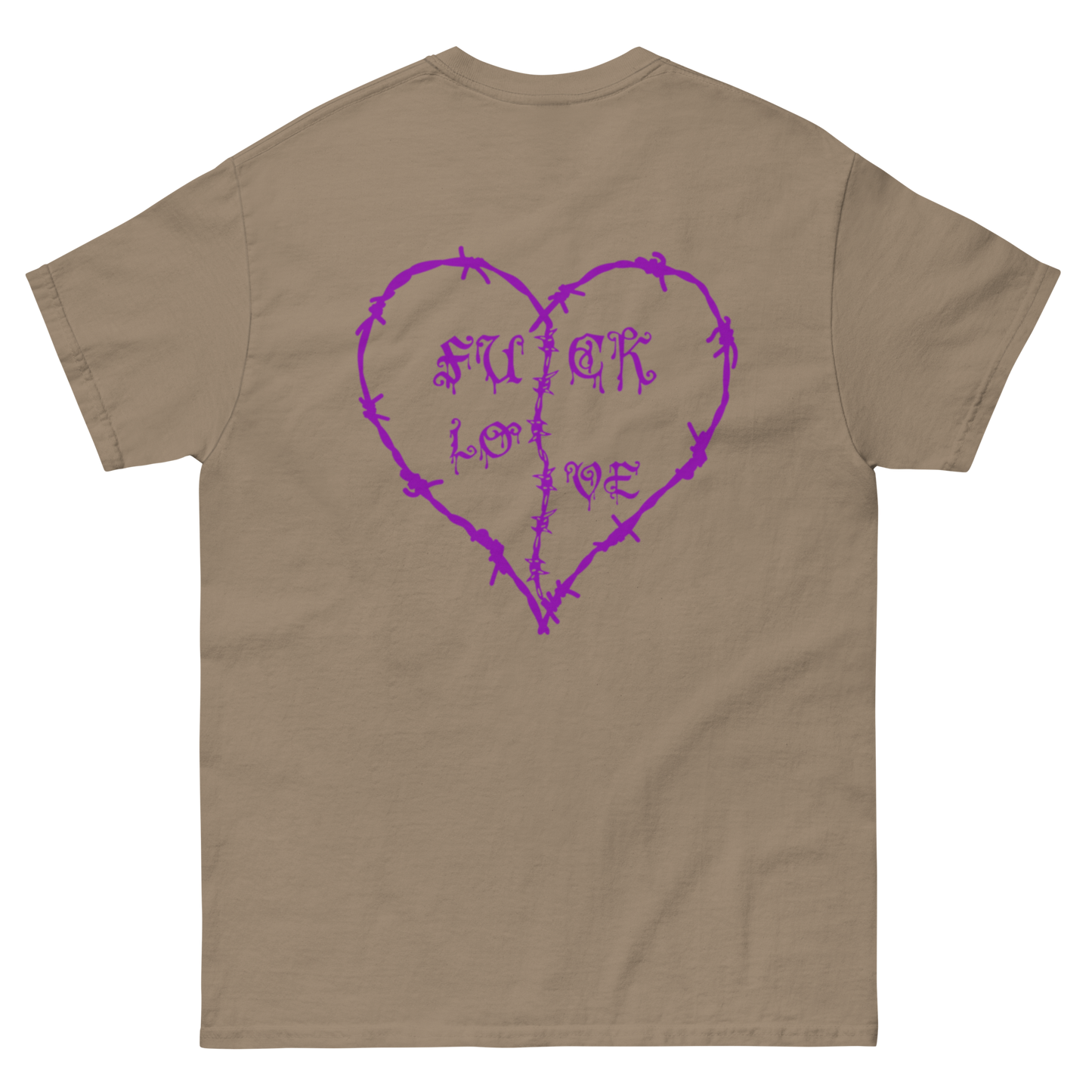 Purple HiH H / F*ck Love - T Shirt