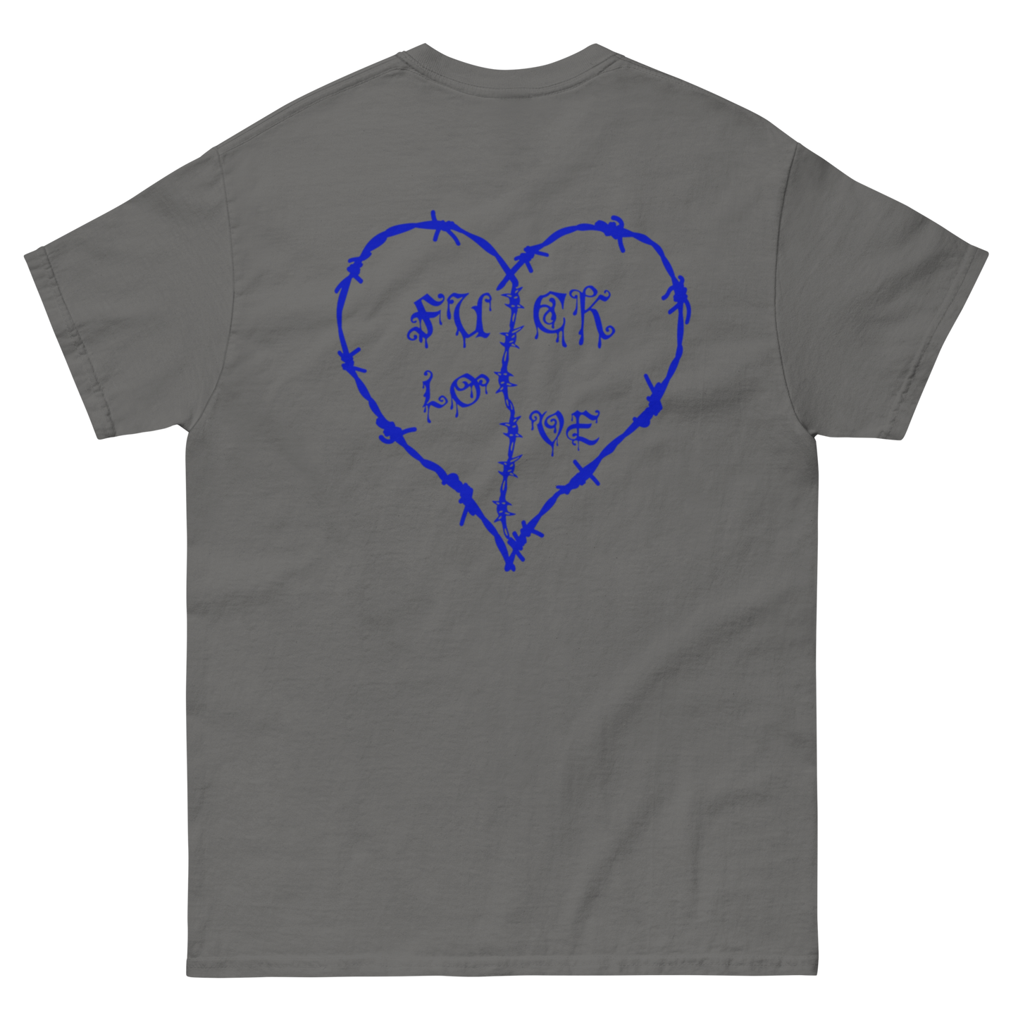 Blue HiH H / F*ck Love - T Shirt