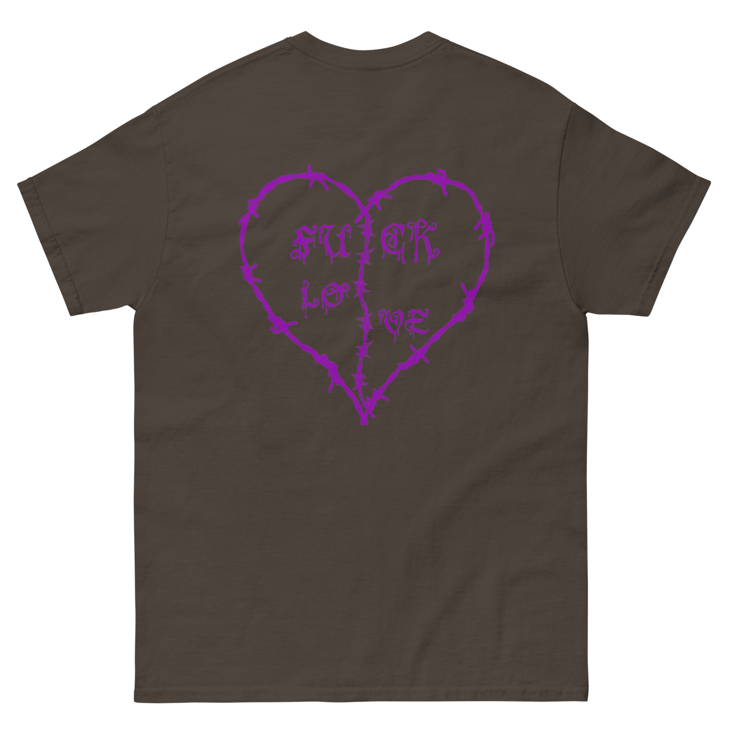 Purple HiH H / F*ck Love - T Shirt