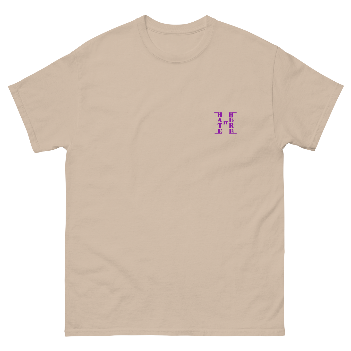 Purple HiH H / F*ck Love - T Shirt