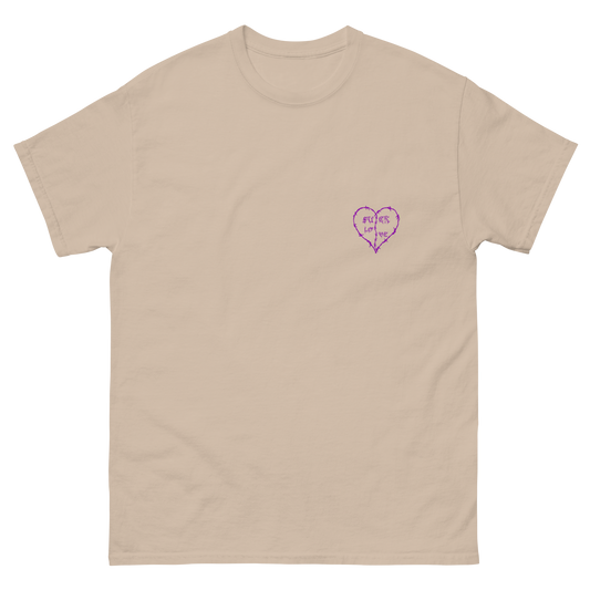 Purple F*ck Love - T Shirt