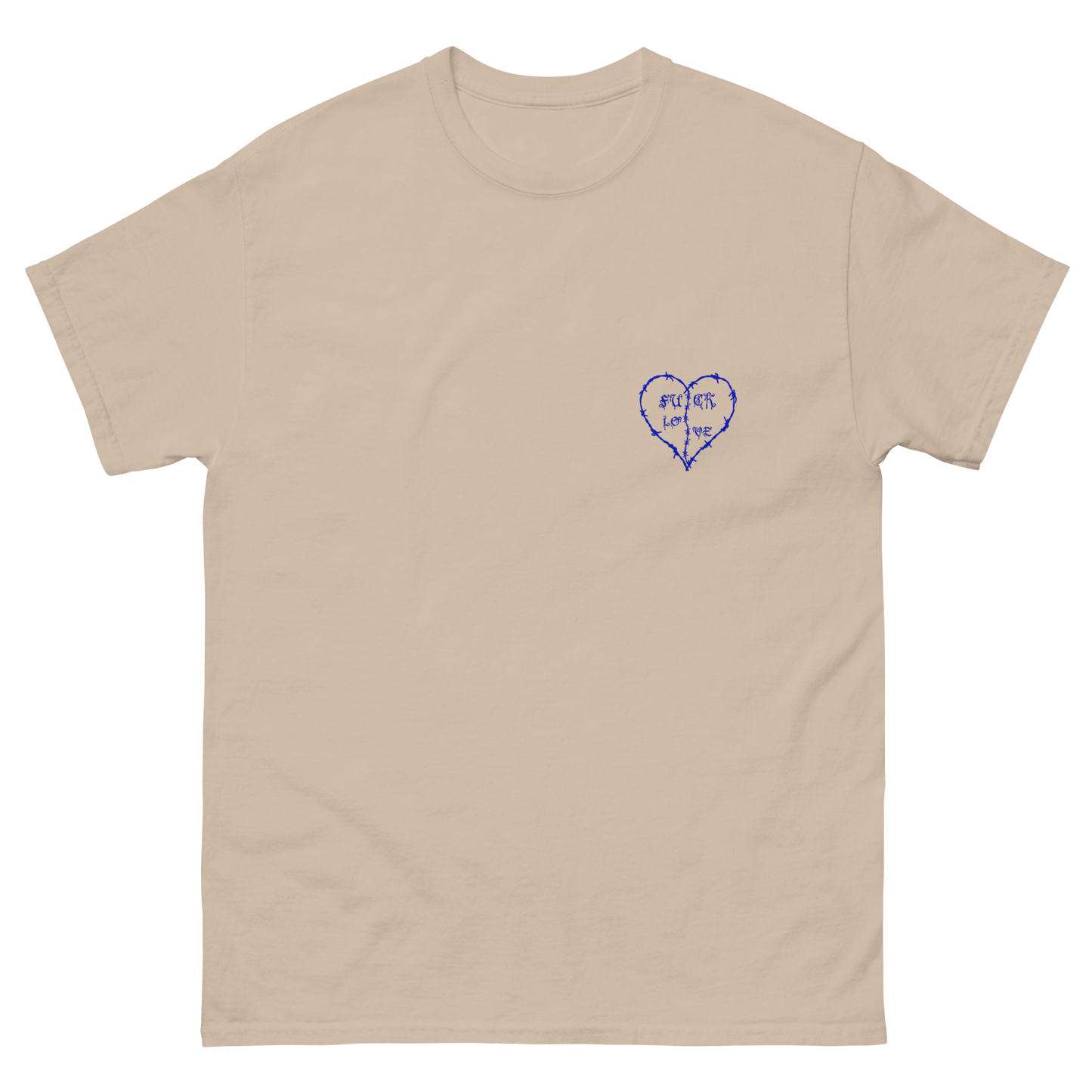 Blue F*ck Love - T Shirt