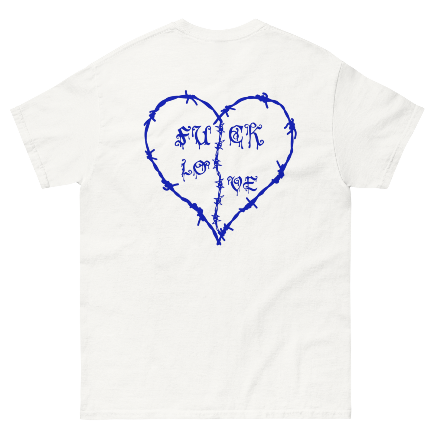 Blue HiH H / F*ck Love - T Shirt