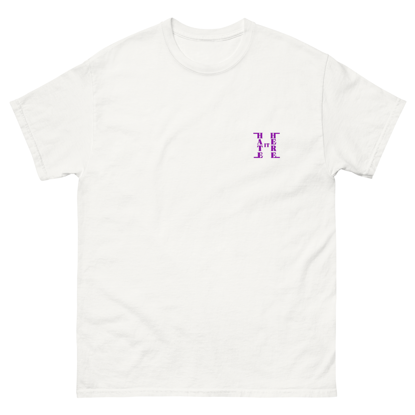 Purple HiH H / F*ck Love - T Shirt