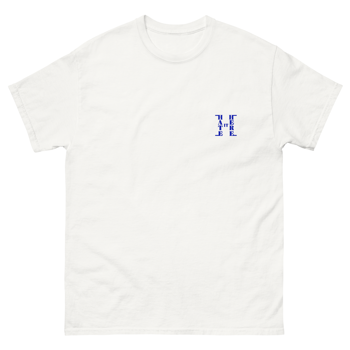 Blue HiH H / F*ck Love - T Shirt