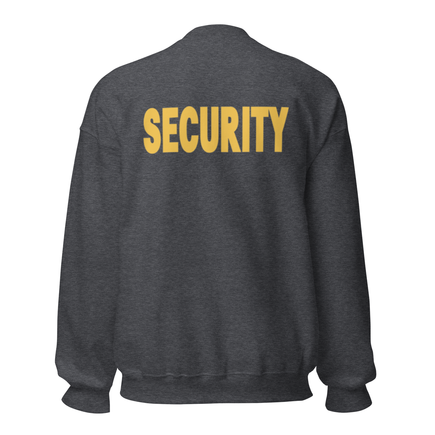 Yellow HiH H / SECURITY - Crewneck