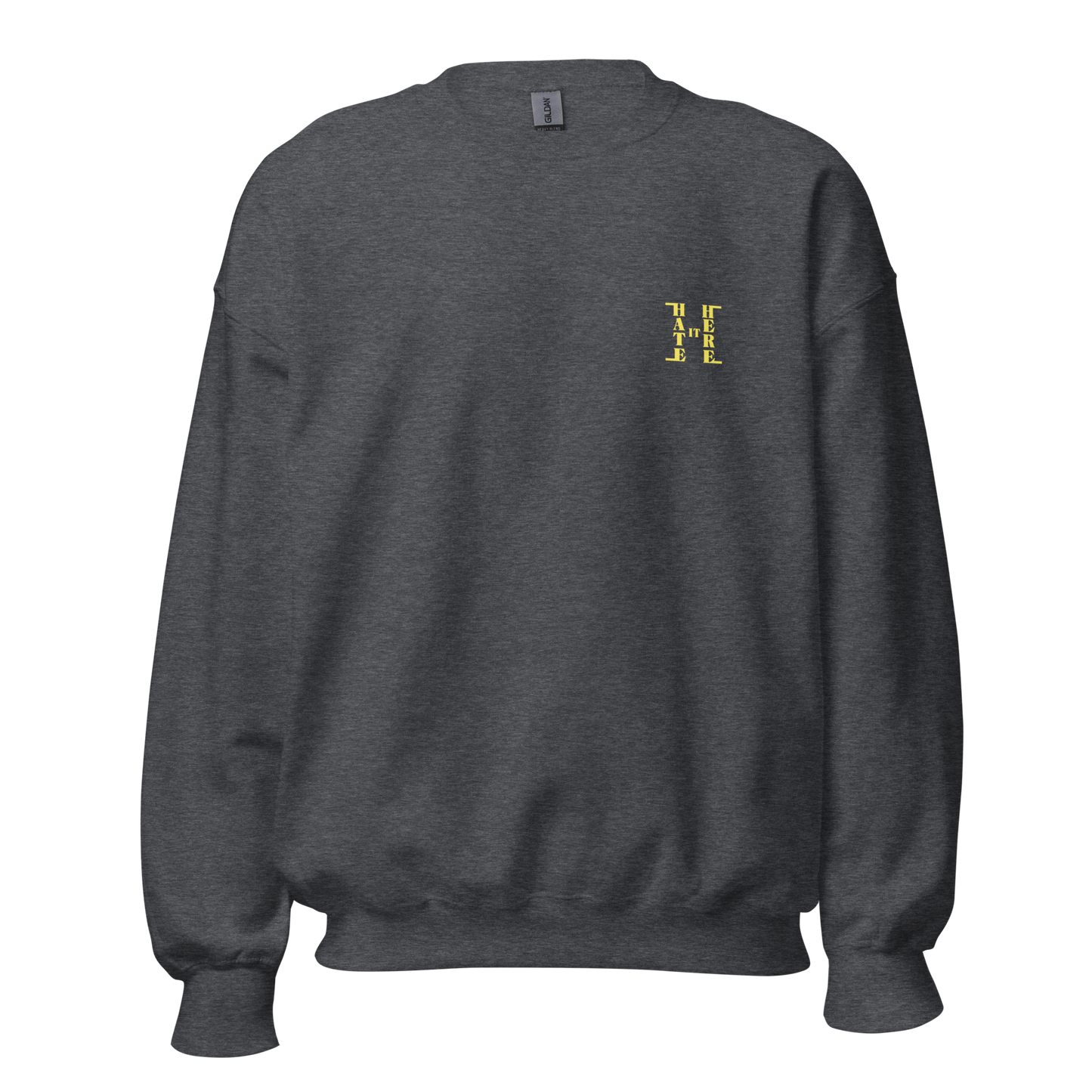 Yellow HiH H / SECURITY - Crewneck