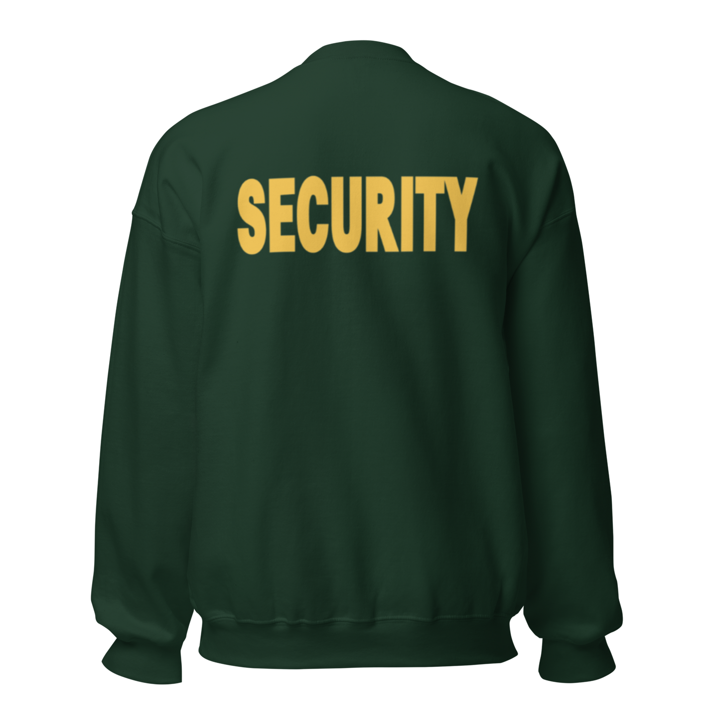 Yellow HiH H / SECURITY - Crewneck