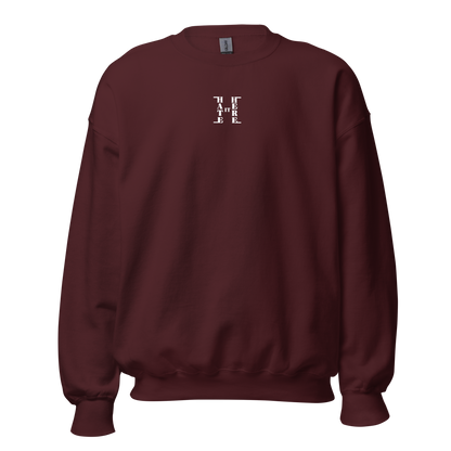 *Limited Availability* Exclusive White HiH H / IM HIM - Crewneck