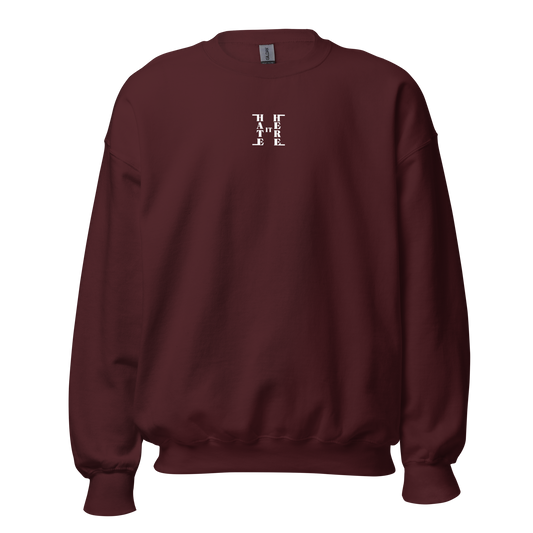 *Limited Availability* Exclusive White HiH H / IM HER - Crewneck