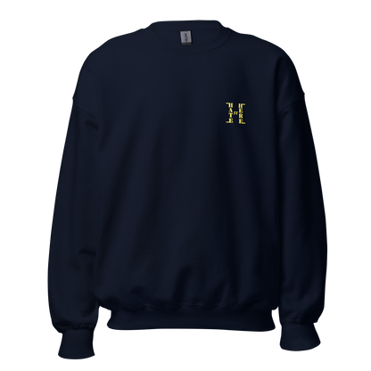 Yellow HiH H / SECURITY - Crewneck