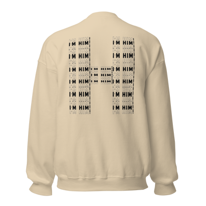 *Limited Availability* Exclusive White HiH H / IM HIM - Crewneck