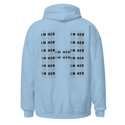 *Limited Availability* Exclusive White HiH H / IM HER - Sweatshirt